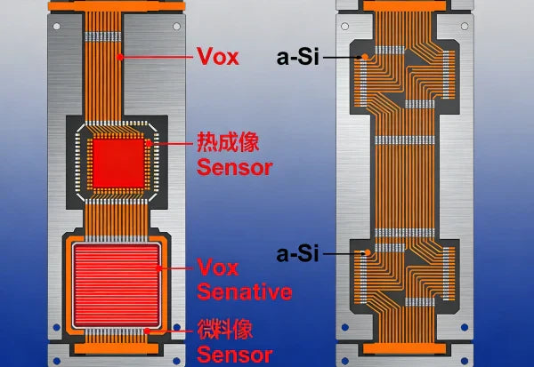 Cover image: Comparison of the 640-resolution thermal imaging core module / N6 50Hz 640×512 9mm VOx vs. a-Si sensors